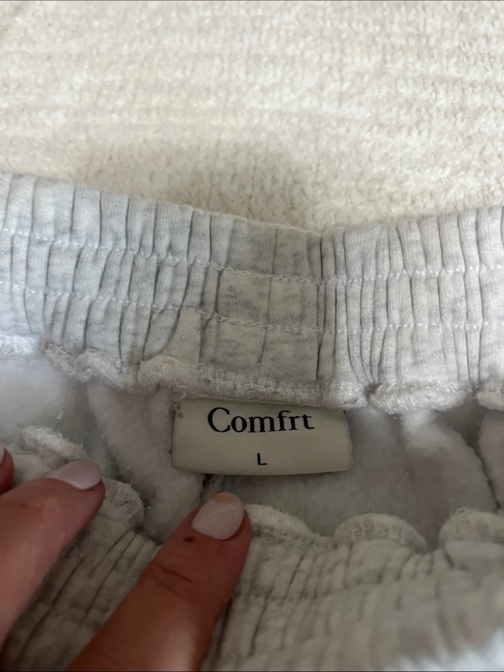 Comfrt elastic ankles waist